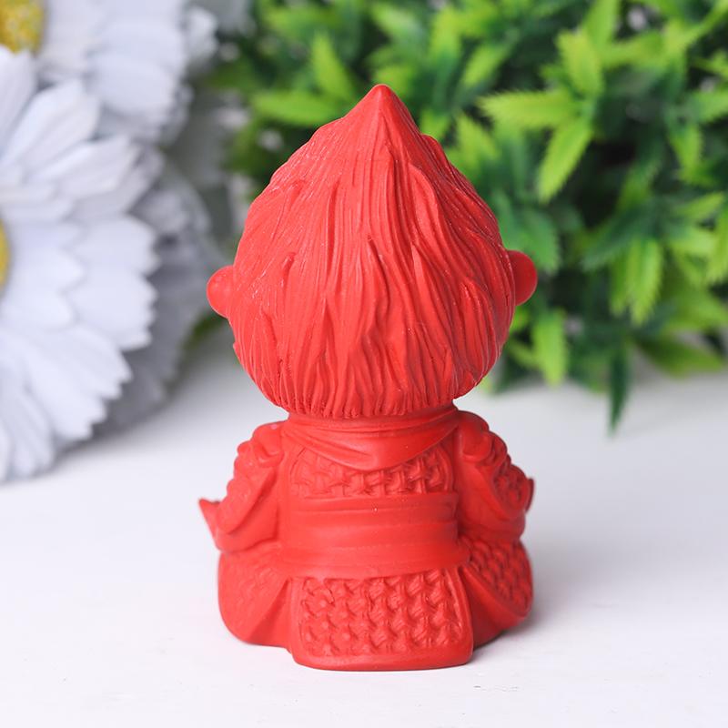 3.3" Cinnabar Great Sage Crystal Carvings Wholesale Crystals