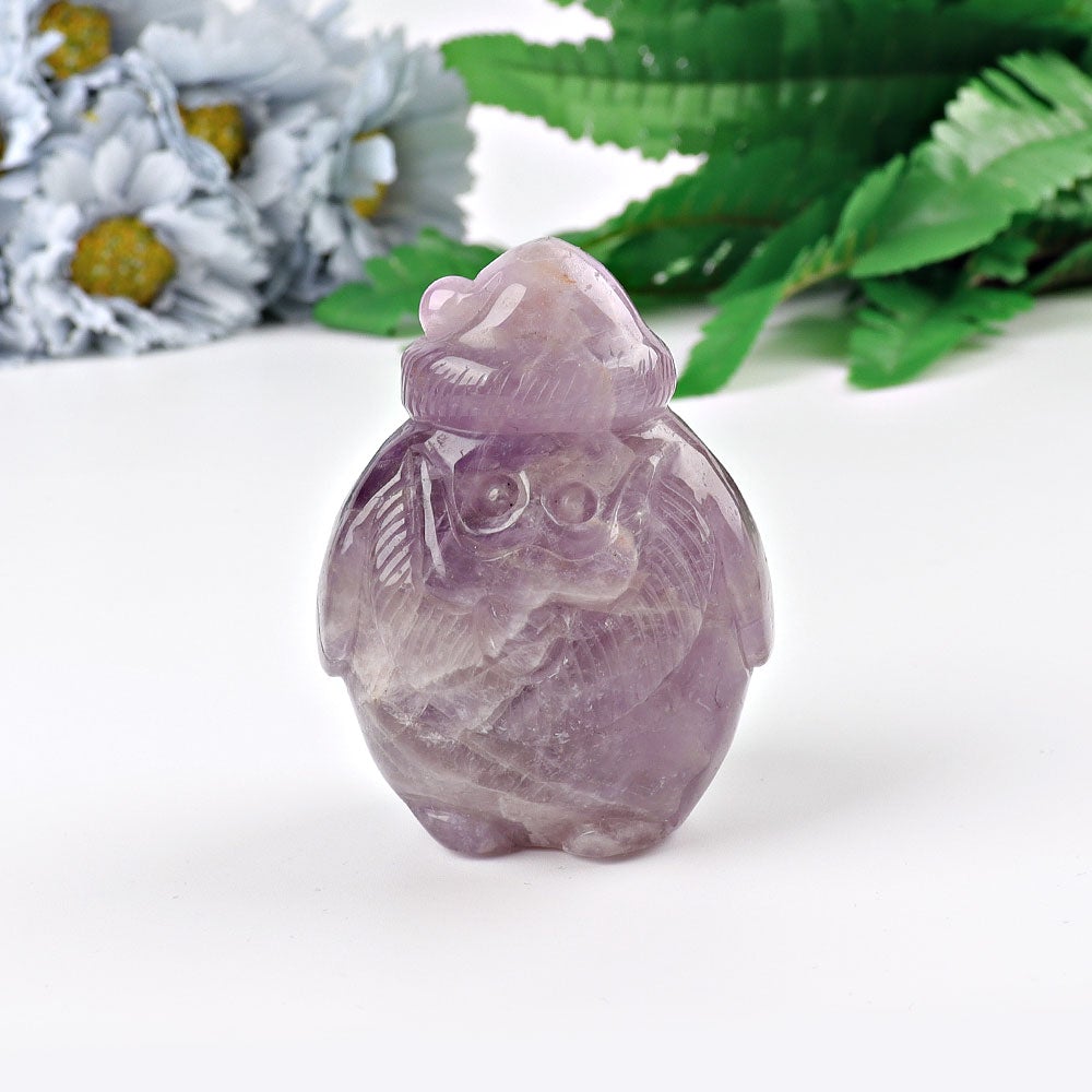 3" Santa Claus Crystal Carving Wholesale Crystals