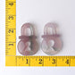 2.4" Fluorite Lock  Crystal Carvings Wholesale Crystals