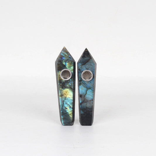 Labradorite Smoking Pipe wholesale support mixed customization Wholesale Crystals