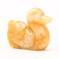 Yellow Jade Duck Carvings Wholesale Crystals