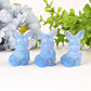 1.95" Blue Opalite Pokemon Evee Crystal Carvings Wholesale Crystals