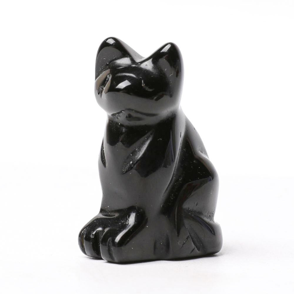 1.5" Cat Figurine Crystal Carvings Wholesale Crystals