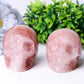 3.5" Fire Quartz Skull Crystal Carvings Wholesale Crystals