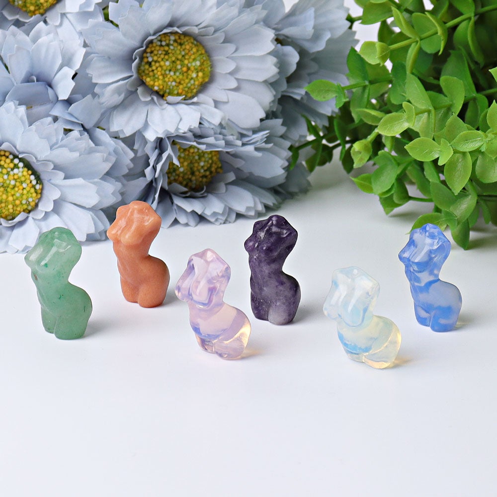 1.2" Mini Crystal Model Carvings Wholesale Crystals