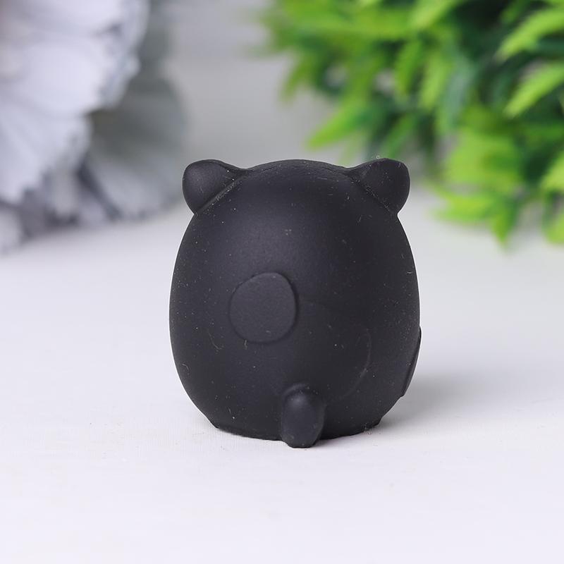 2" Black Obsidian Crystal Carvings Wholesale Crystals