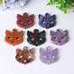 2" Fox Face Crystal Carvings Wholesale Crystals