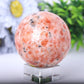 2.5"-4.5" Gold Strawberry Quartz Sphere Wholesale Crystals