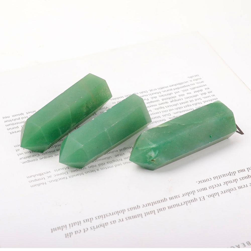 3" Green Aventurine Points Wholesale Crystals