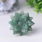 2" Green Aventurine Flower Crystal Carving Wholesale Crystals