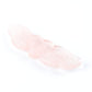 Rose Quartz Carved Heart with Wings Wholesale Crystals