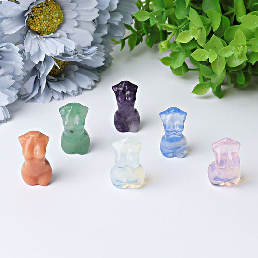 1.2" Mini Crystal Model Carvings Wholesale Crystals