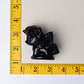 2.3" Black Obsidian Unicorn Crystal Carvings Wholesale Crystals