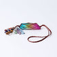 10" Chakra Aura Angel Crystal Hanging Ornament Wholesale Crystals