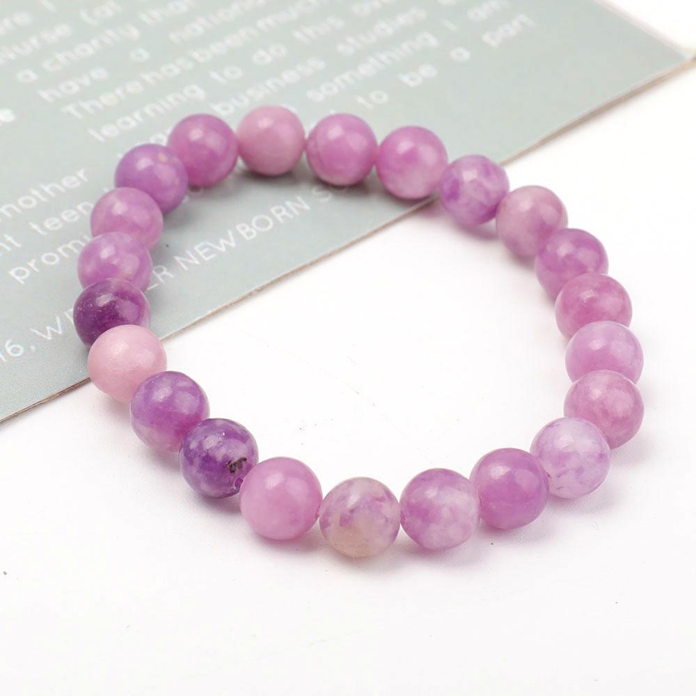 8mm Purple Mica Bracelet Wholesale Crystals