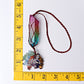 10" Chakra Aura Angel Crystal Hanging Ornament Wholesale Crystals