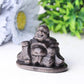 2.4" Silver Obsidian Buddha Crystal Carvings Wholesale Crystals