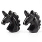 2" Black Obsidian Crystal Carving Unicorn Wholesale Crystals