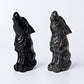 3.7" Wolf Crystal Carvings Wholesale Crystals