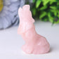 2.5" Wolf Crystal Carvings Wholesale Crystals