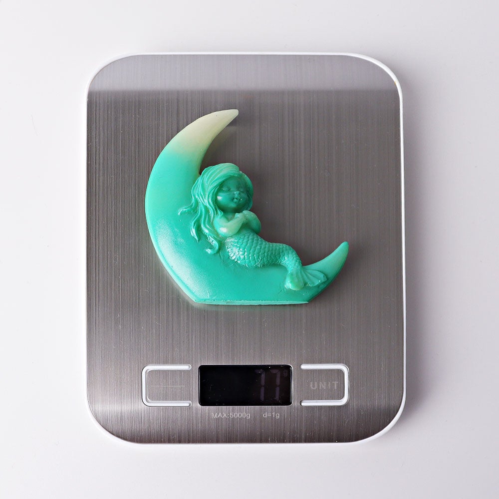 3.3" Resin Moon Beauty Crystal Carvings Wholesale Crystals