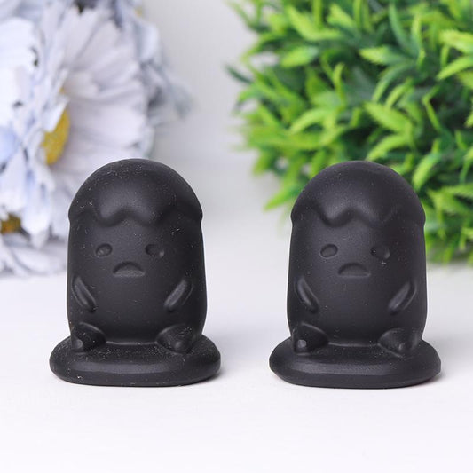 Black Obsidian Crystal Carvings Wholesale Crystals