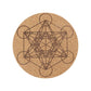 Cork Carved Pattern Coaster Wholesale Crystals