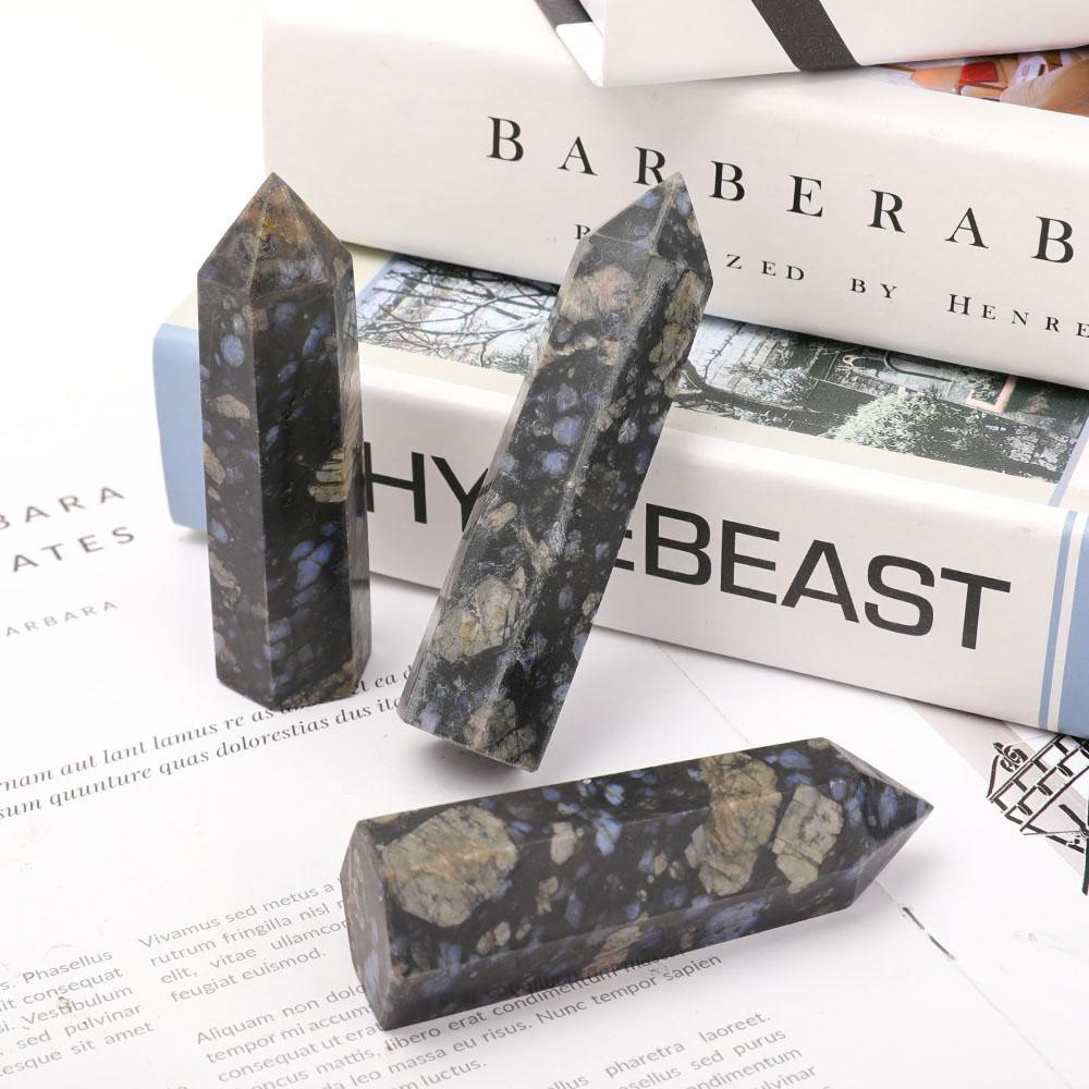 Set of 3 Blue Que Sera Points Wholesale Crystals