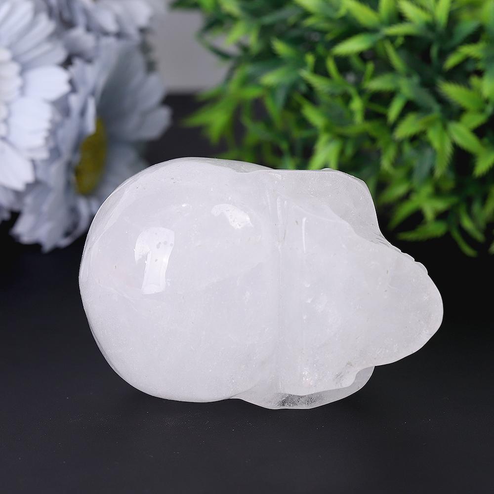 Clear Quartz Crystal Skull Carvings Wholesale Crystals