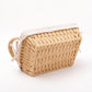Straw Basket with Linen Lining Wholesale Crystals