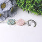 Sky Blue Rose Quartz Raw Stone Crystal Hanging Wholesale Crystals