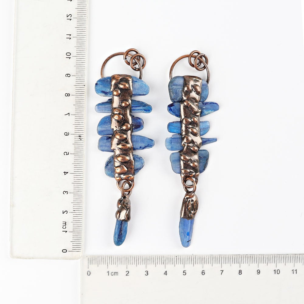 4.2" Kyanite Pendant for Jewelry Key Chain DIY Wholesale Crystals