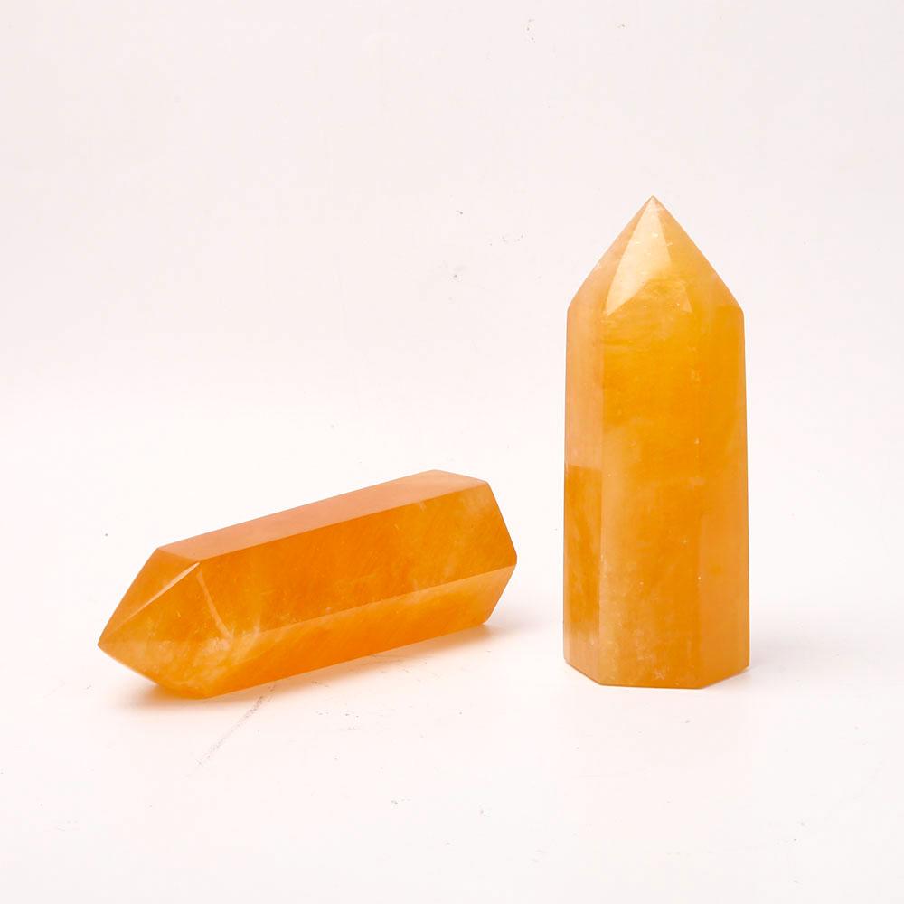 Honey Calcite Tower Wholesale Crystals