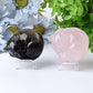 2.3" Sleeping Cat Crystal Carvings Wholesale Crystals