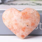 1.8"-2.5" Golden Strawberry Quartz Heart Shape Crystal Carvings Wholesale Crystals