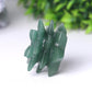 2" Green Aventurine Flower Crystal Carving Wholesale Crystals