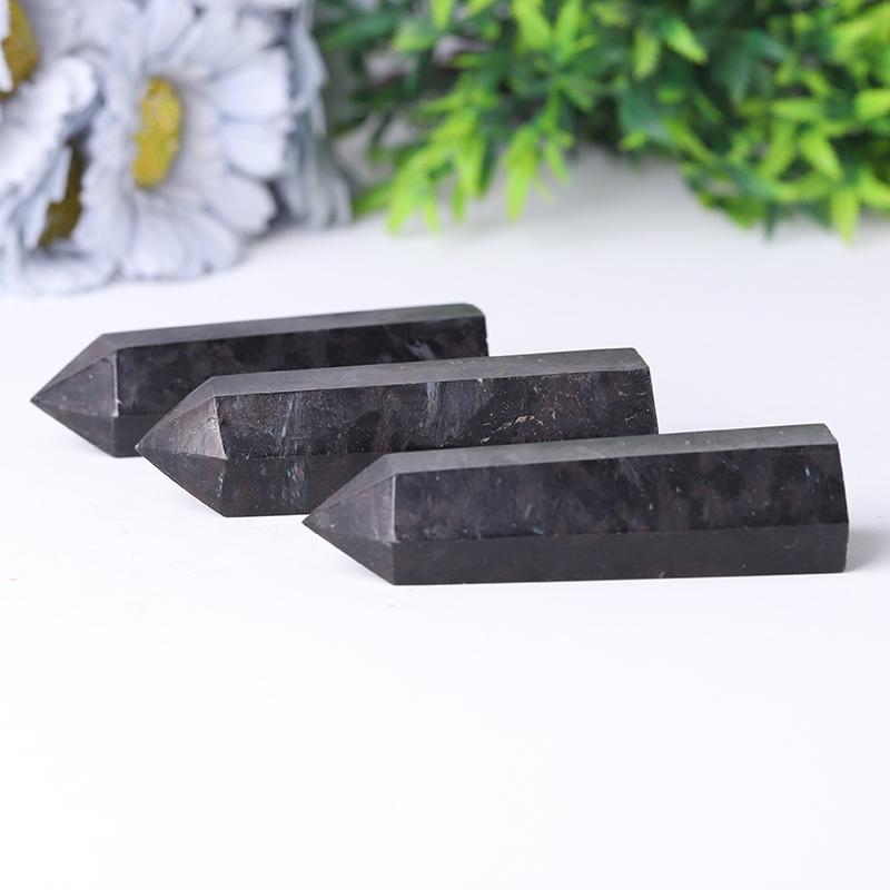 Wholesale Crystal Crafts Firework Stone Towers Polished Flash Astrophylite Point Wholesale Crystals
