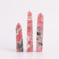 Set of 3 Rhodochrosite Points Wholesale Crystals