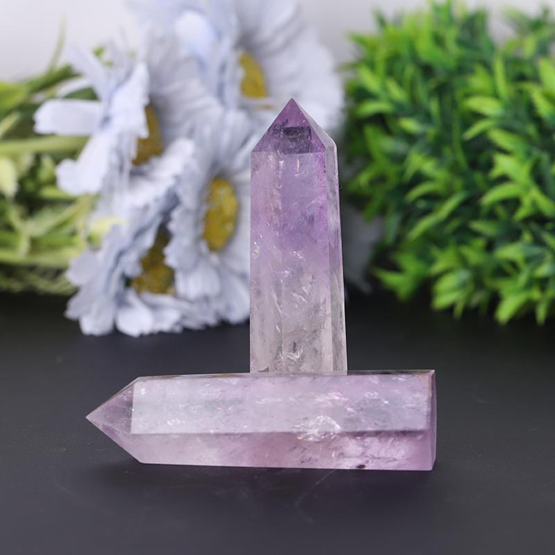 Wholesale Natural Healing Stone Amethyst Points Tower Wholesale Crystals