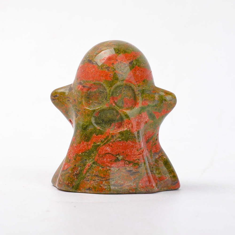 2" Crystal Ghost Carvings Wholesale Crystals