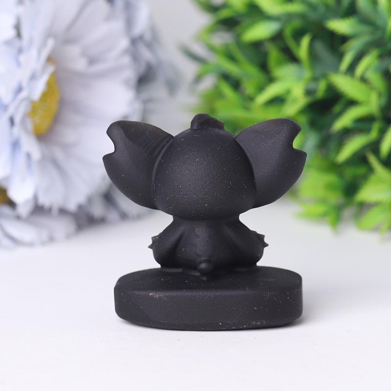 2" Black Obsidian Crystal Carvings Wholesale Crystals