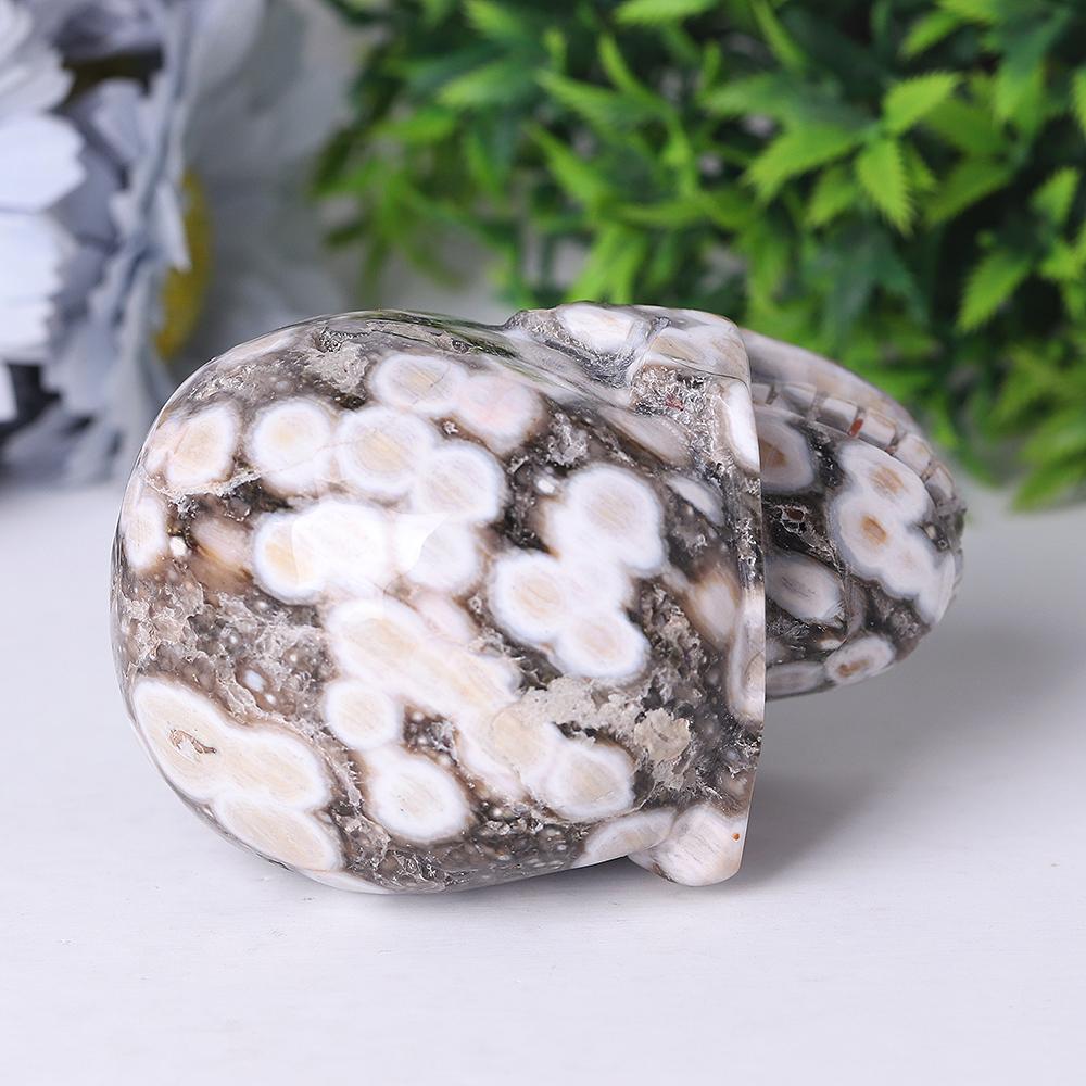 Ocean Jasper Crystal Skull Carvings Wholesale Crystals