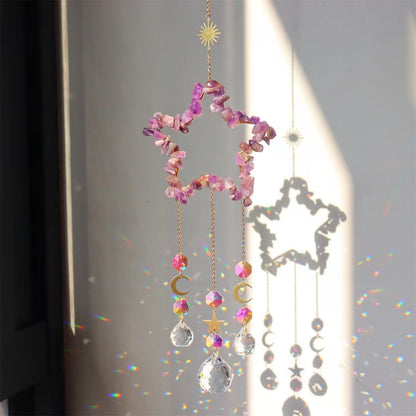 11cm Crystal Suncatcher Hanging Ornament for Home Decor Bulk Wholesale  Wholesale Crystals