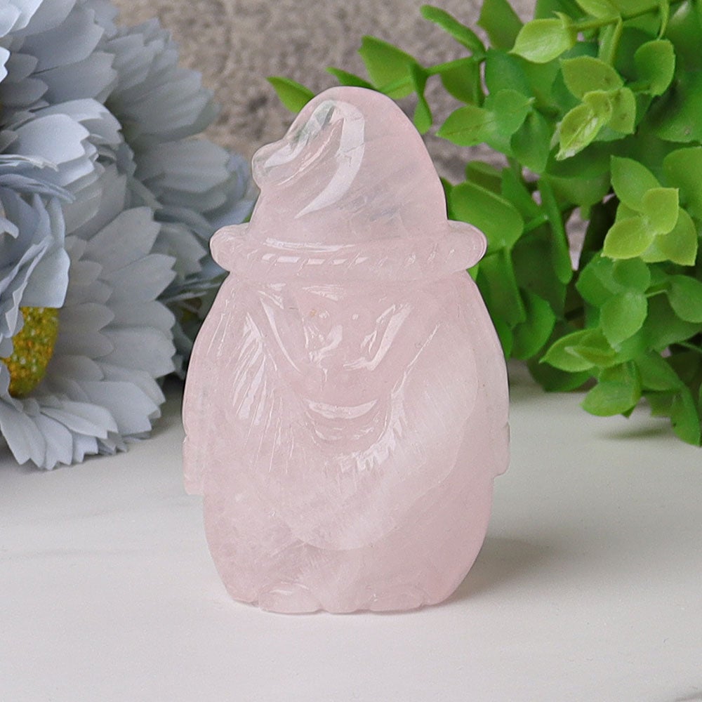 3.1" Santa Claus Crystal Carvings Wholesale Crystals