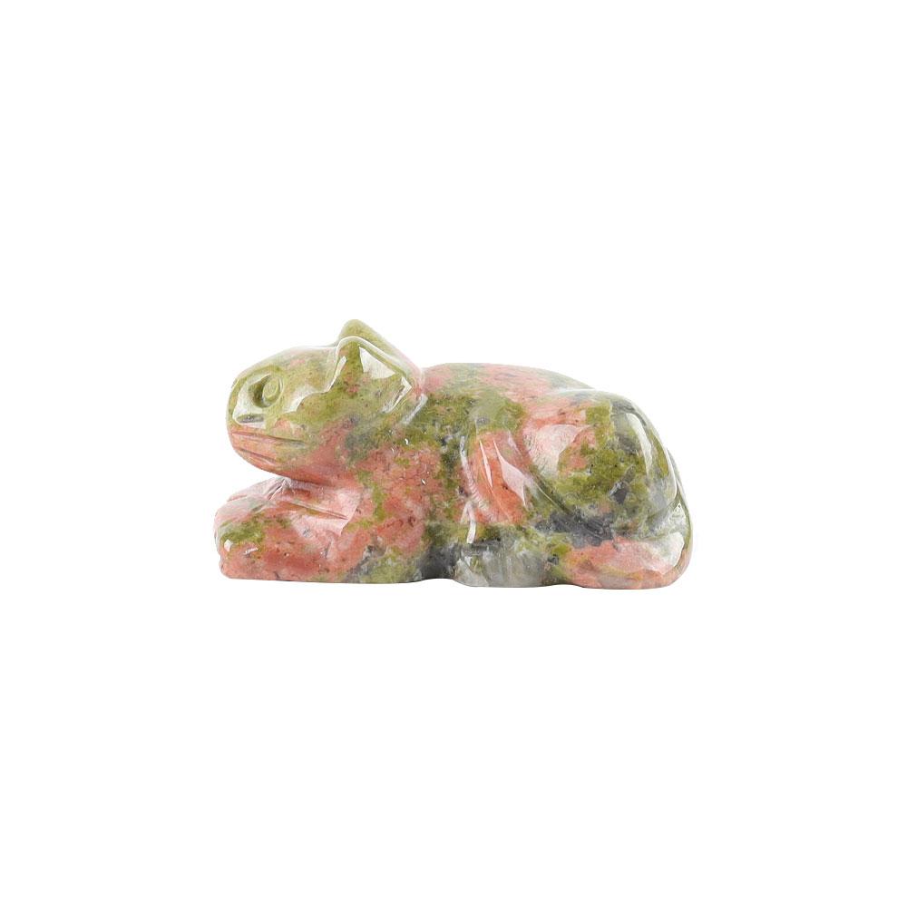 Unakite Crystal Carving Cat Wholesale Crystals