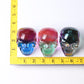 3" Aura Glass Skull Crystal Carvings Wholesale Crystals
