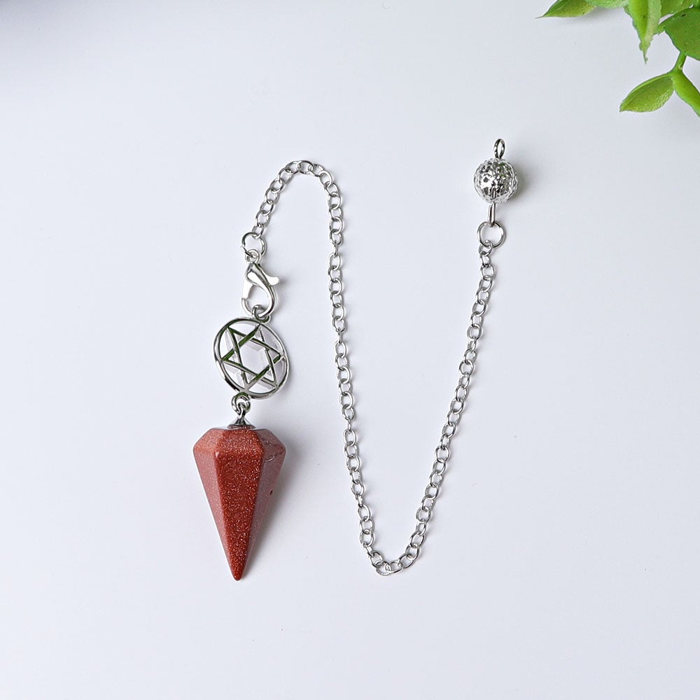 9" Arrow Head Crystal Pendulum Wholesale Crystals