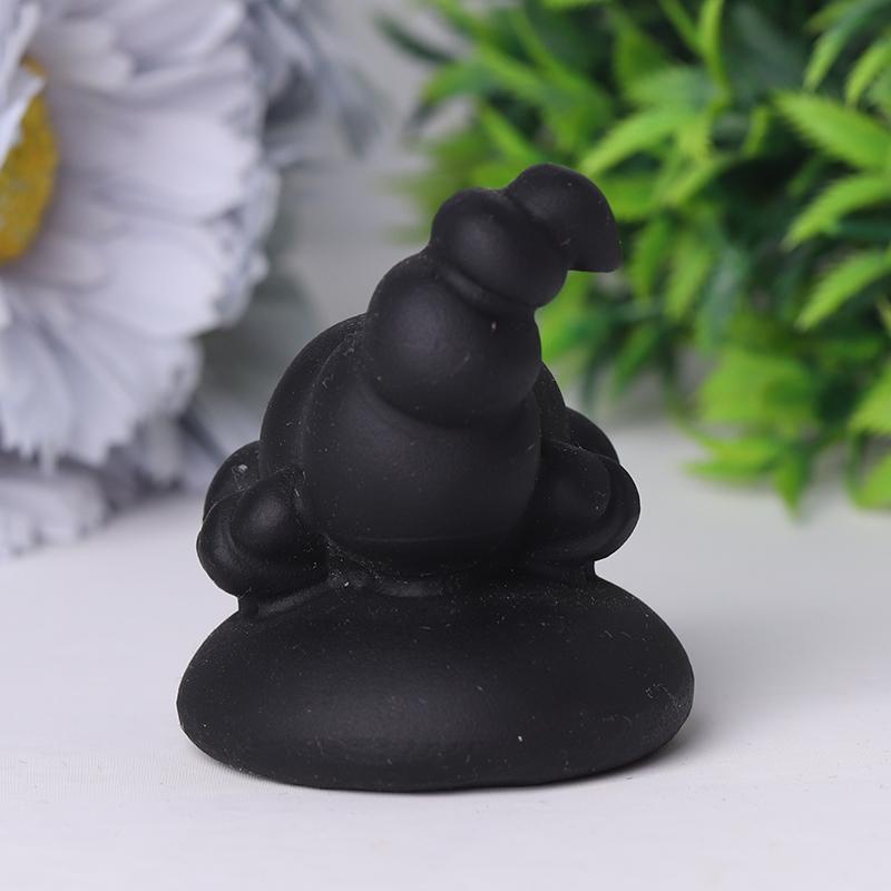 2" Black Obsidian Crystal Carvings Wholesale Crystals
