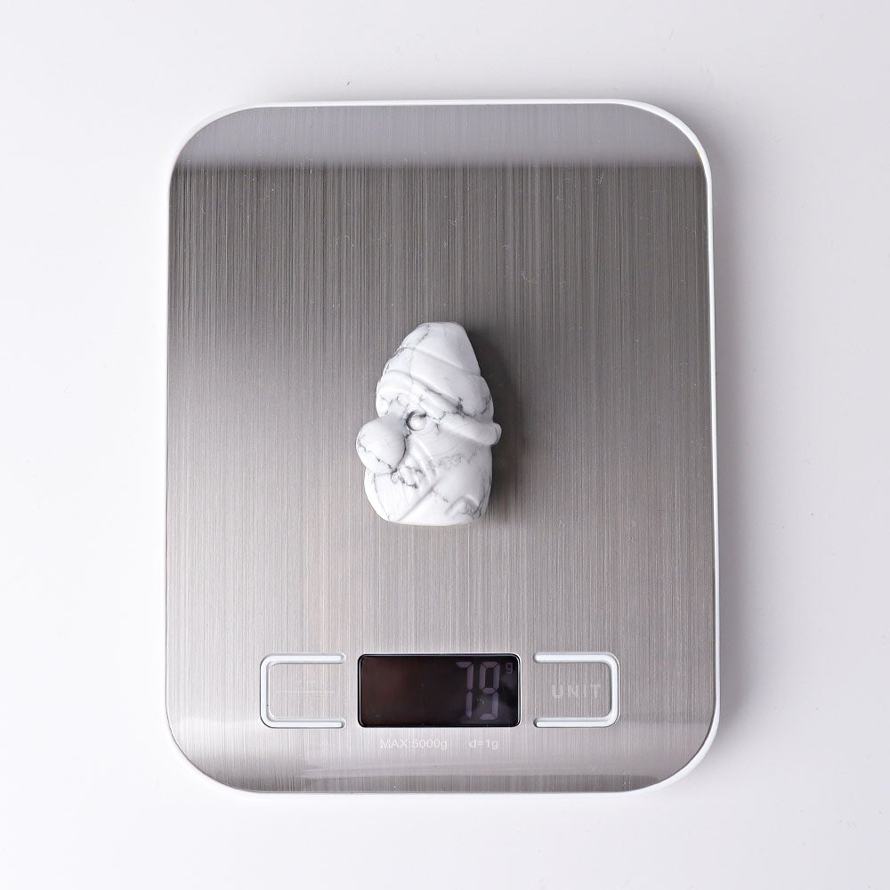 2.3" Howlite Gnomes Crystal Carvings Wholesale Crystals