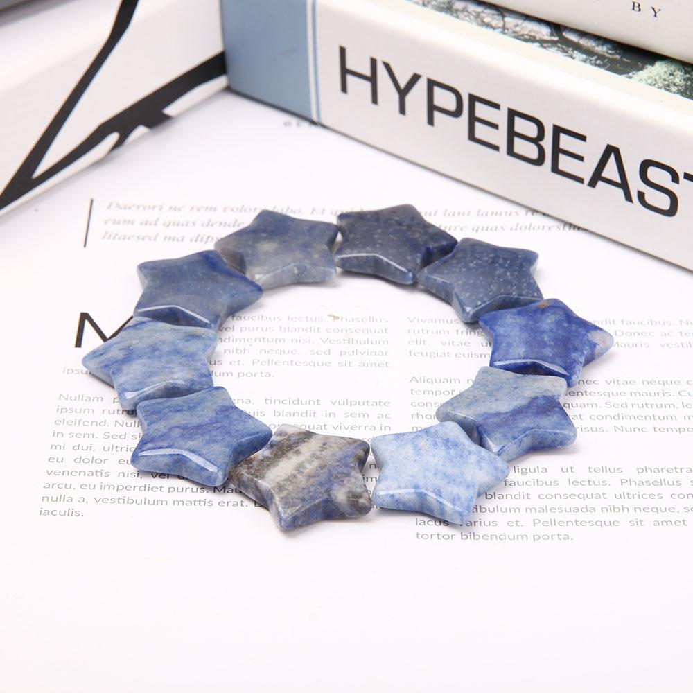 Blue Aventurine Star Carvings Wholesale Crystals